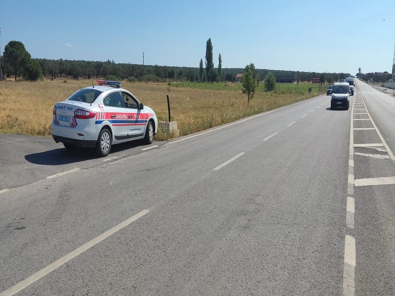 Jandarmadan Radar Denetimi