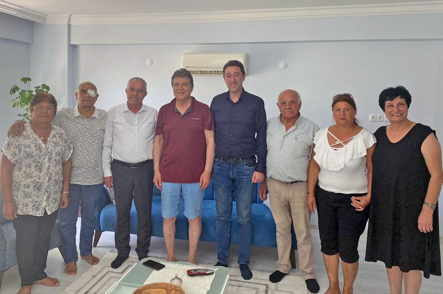 Başkan Arslan’ ı Evinde Ziyaret Ettiler