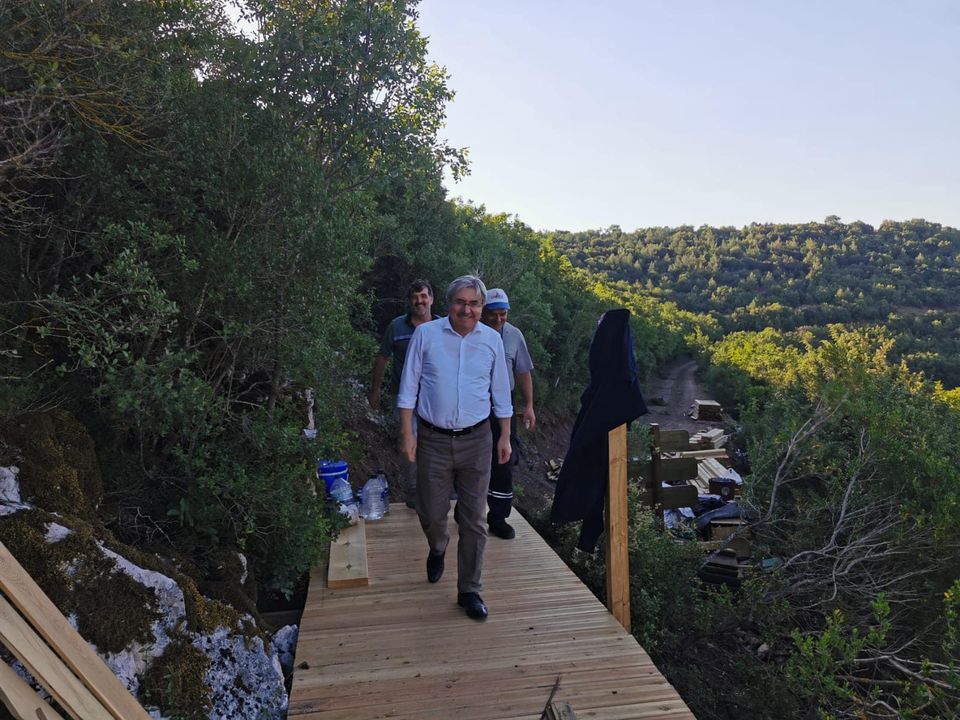 Başkan Cengiz Gökkemer Çalışmasını Yerinde İnceledi