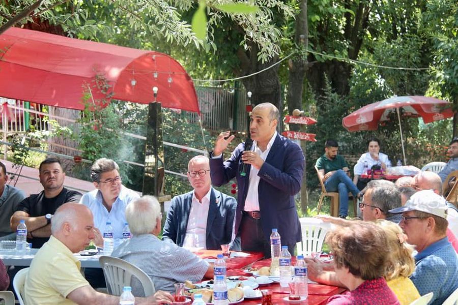 Savaştepe İlçesinde Muhtarlar Toplantısı