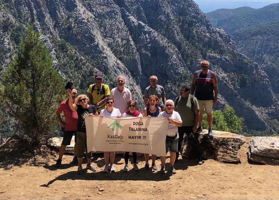 Kazdağı Doğal ve Kültürel Varlıkları Koruma Derneği Keşif Turunda