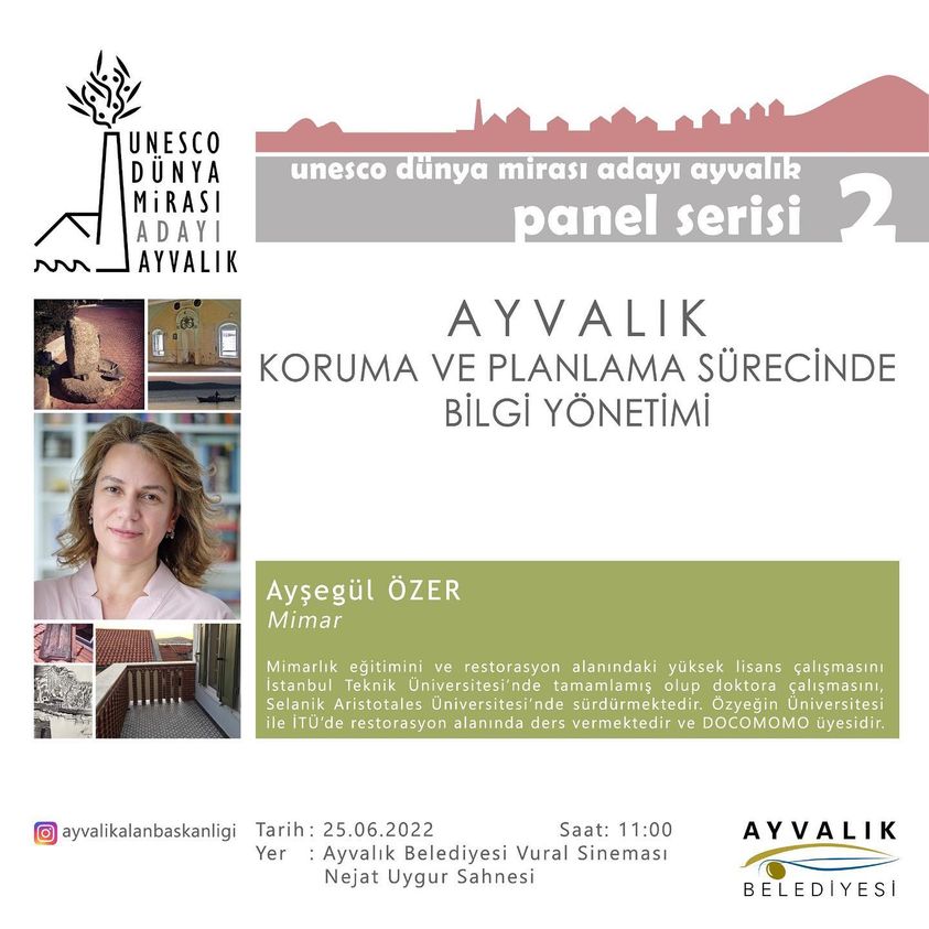 Ayvalık Koruma Ve Planlama Sürecinde Bilgi Yönetimi Paneli