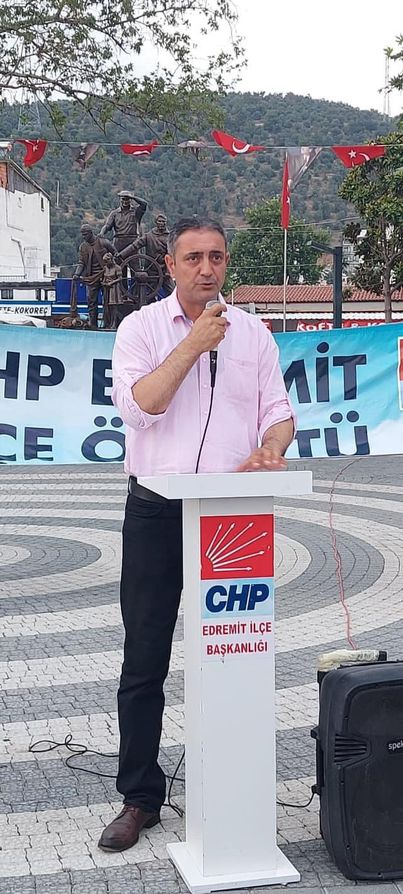 CHP İlçe Örgütünden Güre’ de Basın Açıklaması