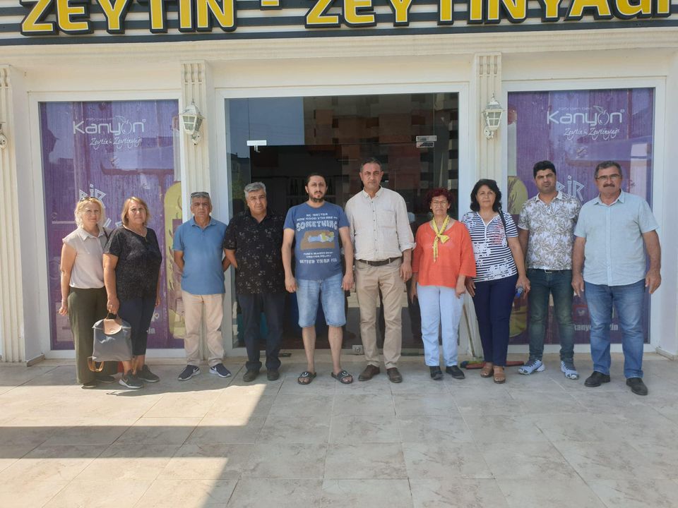 CHP İlçe Örgütünden Sakallıya Ziyaret