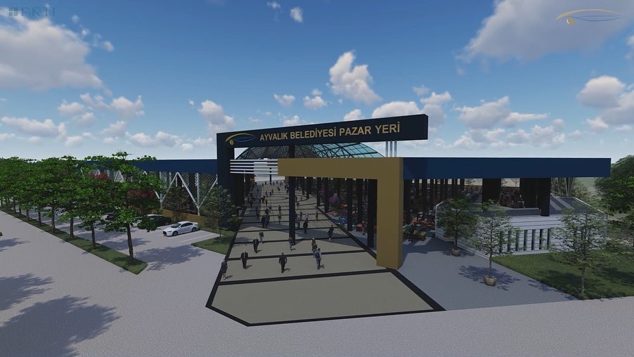 Altınova’ ya Modern Kapalı Pazaryeri