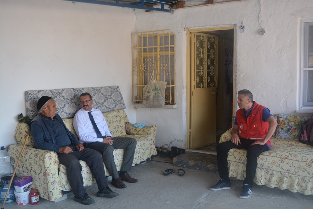 Havran Kaymakamdan Gazilere Ziyaret