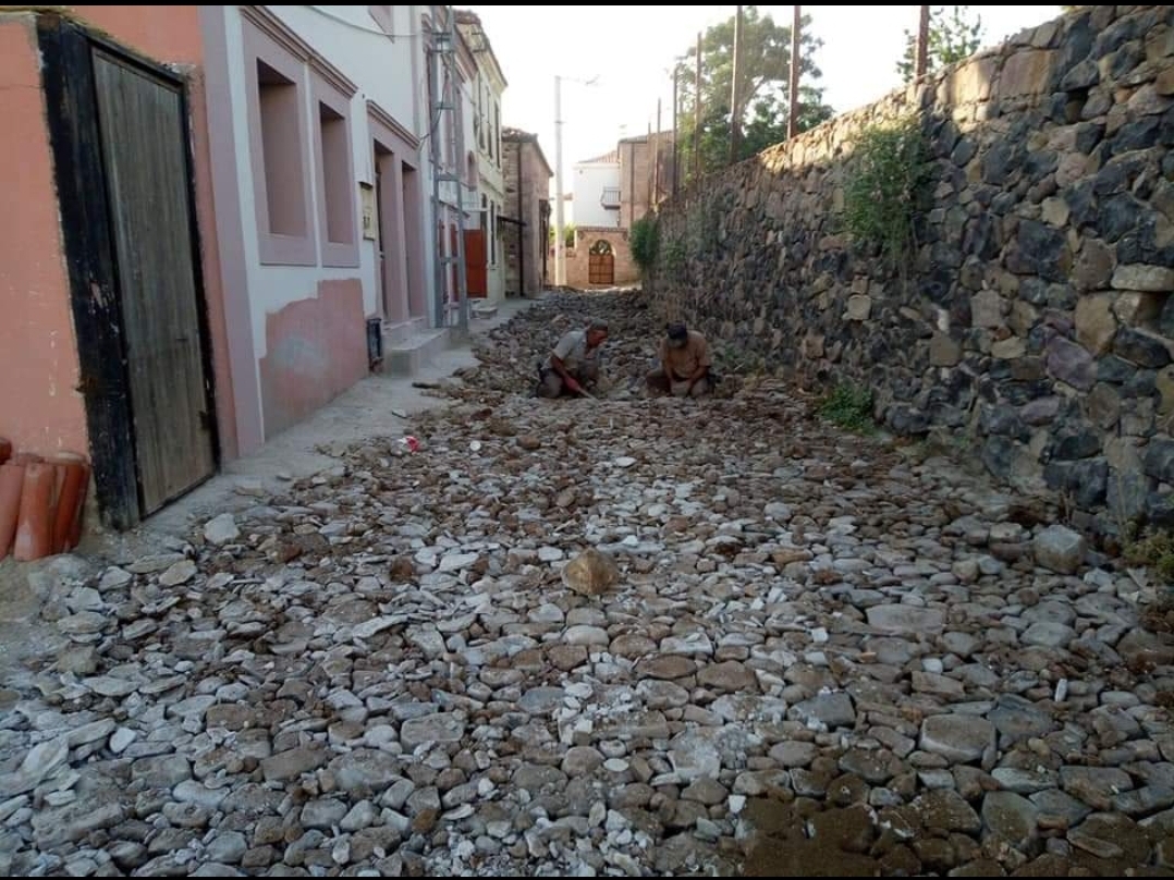 Cunda Sokakları Tamamlandı