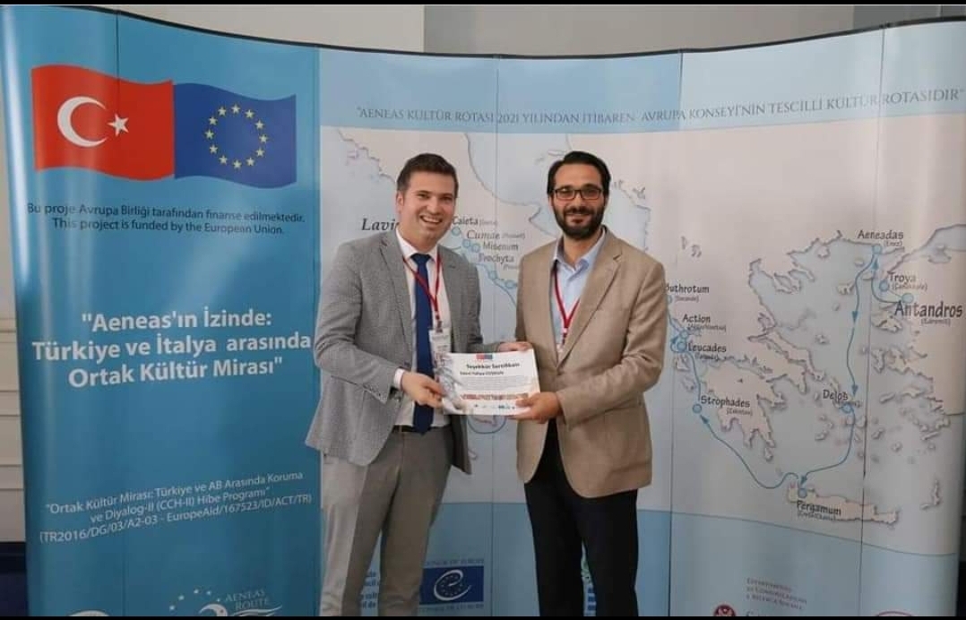 Türkiye’den başlayan İlk Kültür Rotası’nın Tescil Sertifika Töreni’nin Türkiye Ayağı Edremit’te Yapıldı.