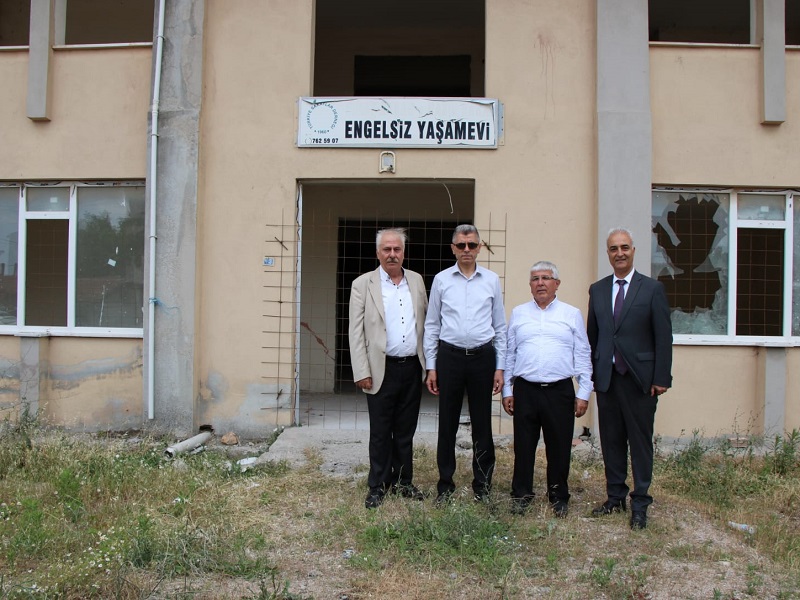 Engelsiz Yaşamevi Bina İnşaatında İnceleme