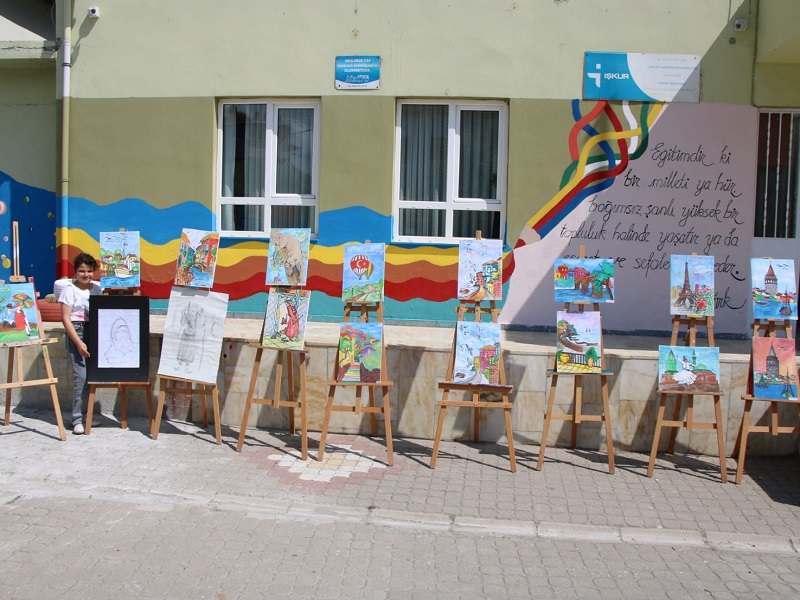 Kaymakam Yurt, Mehmet Ahmet Genç Ortaokulunu Ziyaret Etti