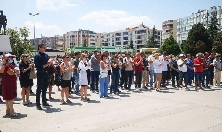 Milletvekili Aytekin Basın Açıklamasına Katıldı