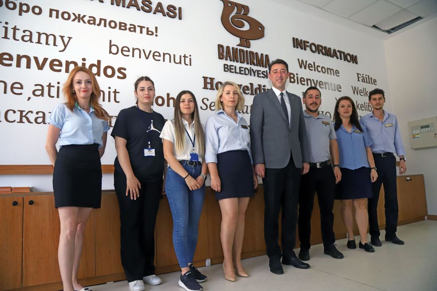 Başkan Tosun Personeli İle Bayramlaştı