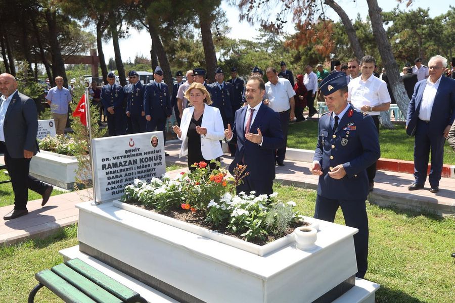 Bandırma Şehitliğine Ziyaret