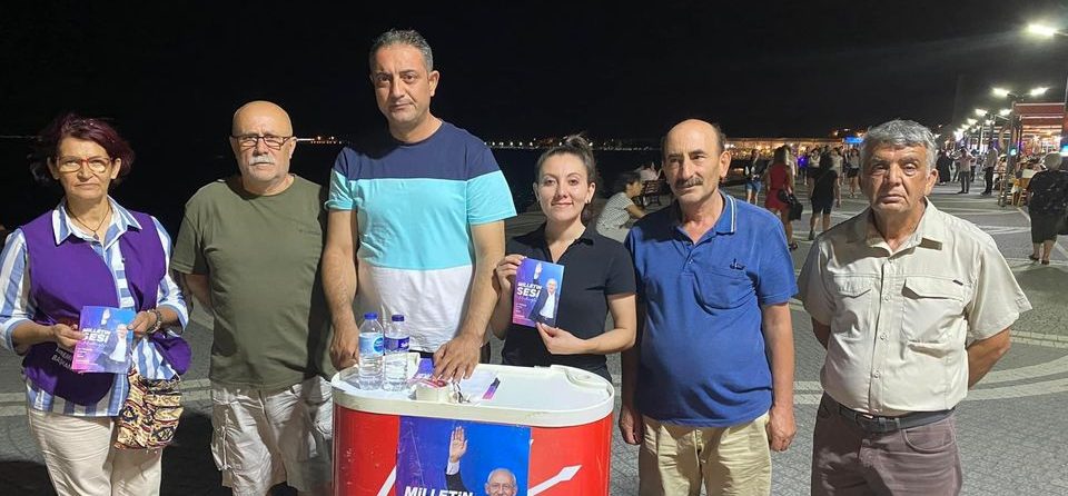 CHP İlçe Örgütü Güre Mahallesinde