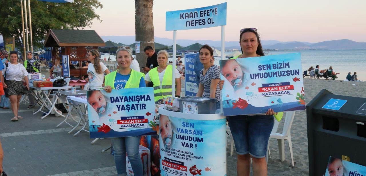 Bir Nefes Hayat Konserleri Grup Mösyö ile Altınkum’da başladı.