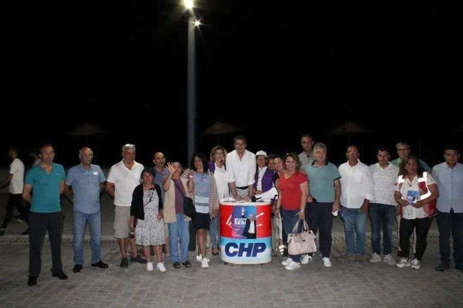 CHP İlçe Örgütü Altınoluk Mahallesinde