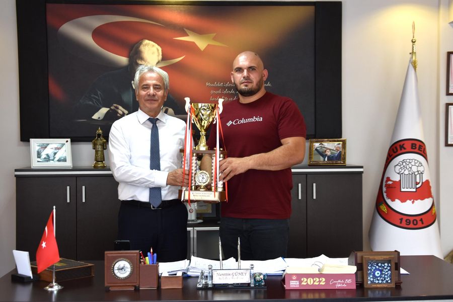 Pehlivan Dağdeviren’ den Ziyaret