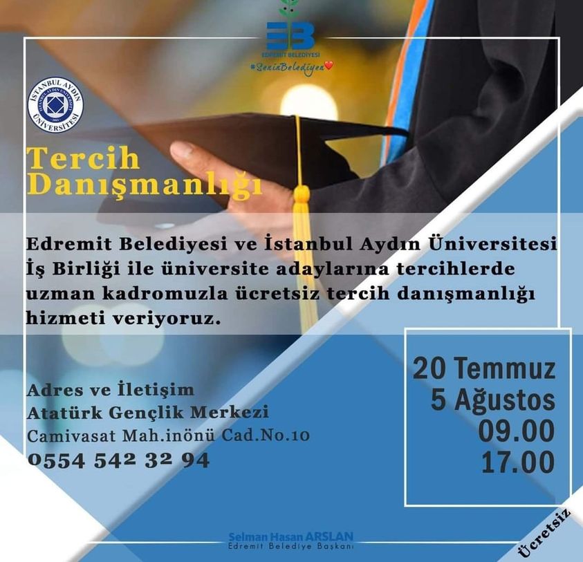 Edremit Belediyesi Gençlerin Yanında