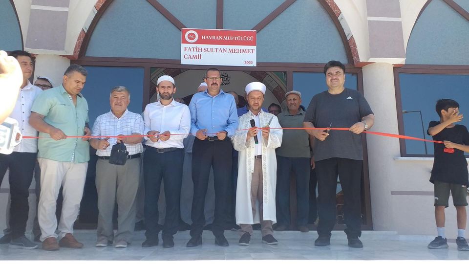 Havran İlçesinde Cami Açılışı