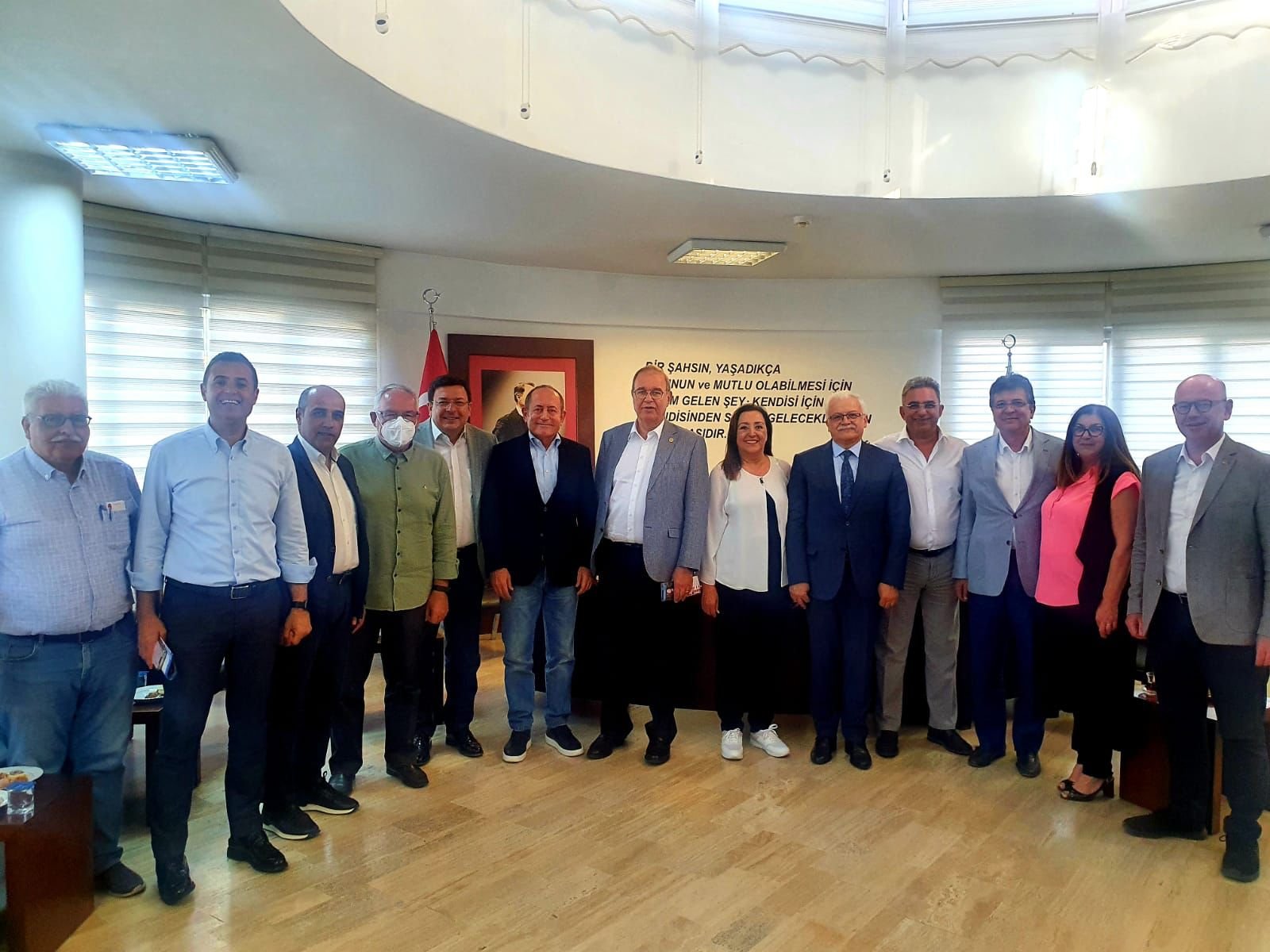 Başkan Devecilere CHP Genel Merkezinden Ziyaret