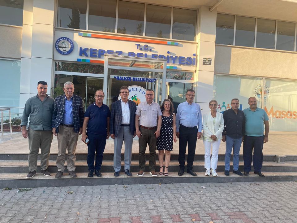 Ege Ve Marmara Çevreci Belediyeler Birliği Temmuz Ayı Encümen Toplantısı İçin Çanakkale Kepez’de.