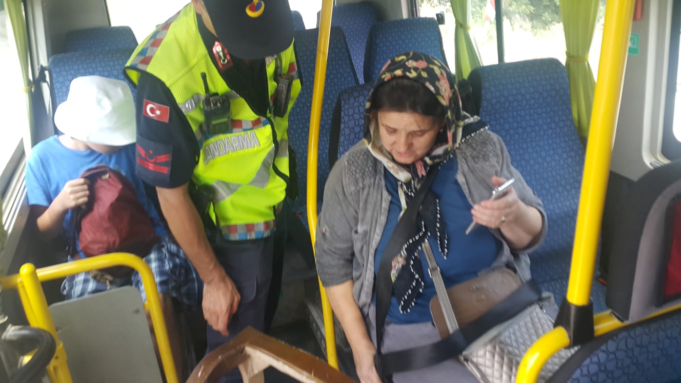 Sivil Denetim Personelince Toplu Taşıma Araçlarına Yönelik Denetim