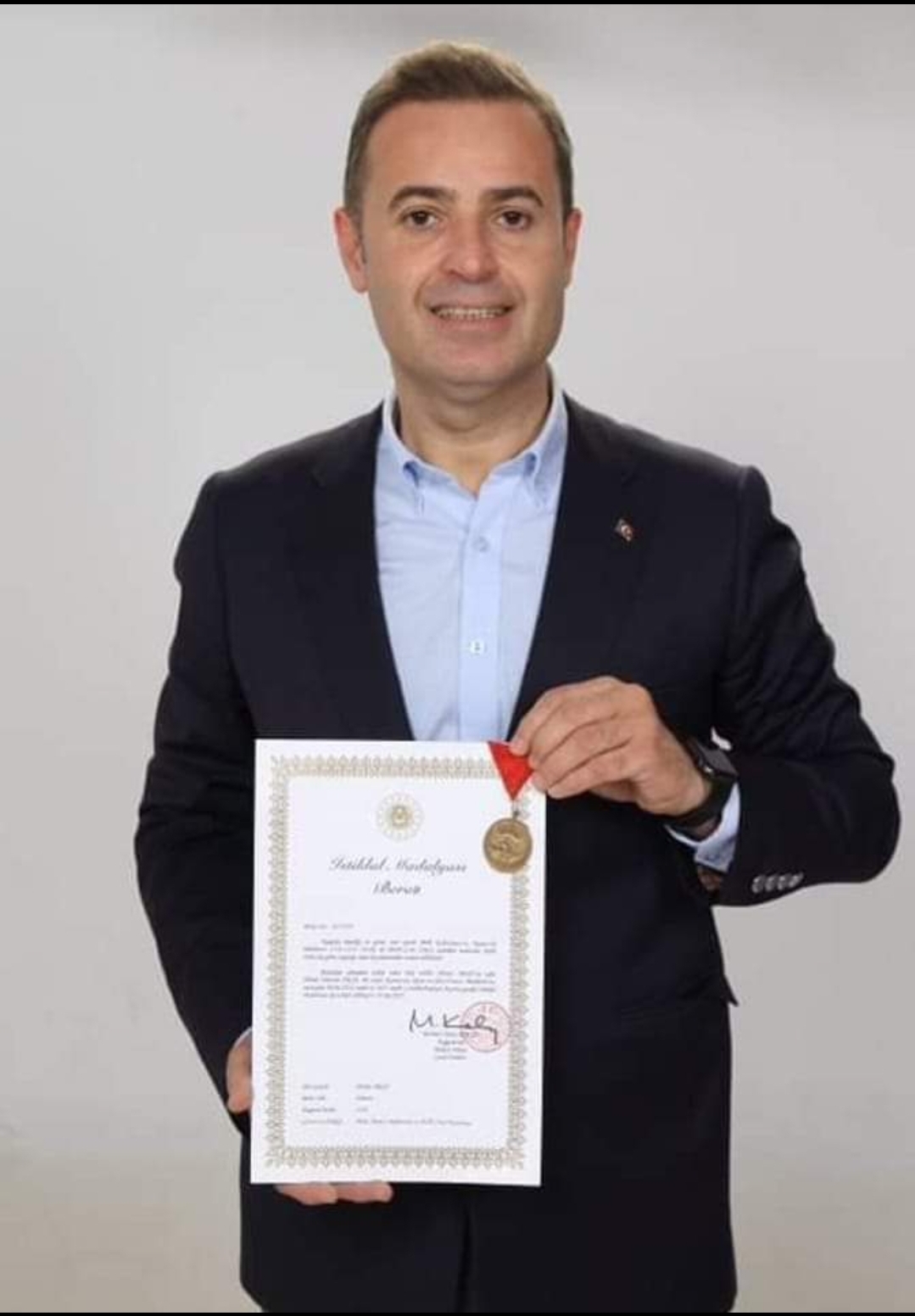 Akın Ailesi İstiklal Madalyası Aldı