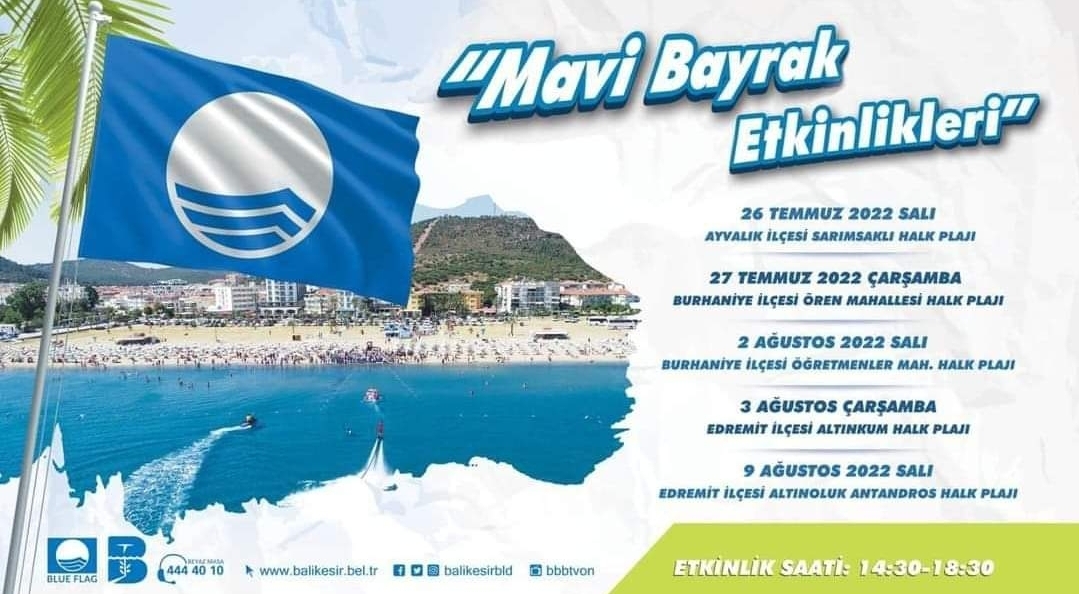 Büyükşehir’ den Mavi Bayrak Etkinlikleri