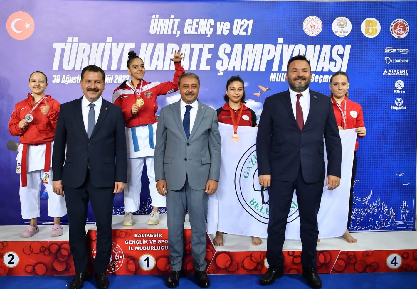 Karate Şampiyonası Açılış Töreni Gerçekleştirildi