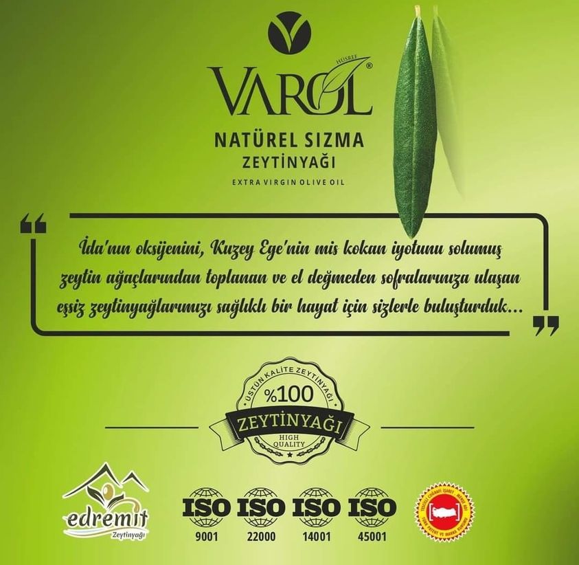 Edremit VAROL Zeytinyağı Tescillendi