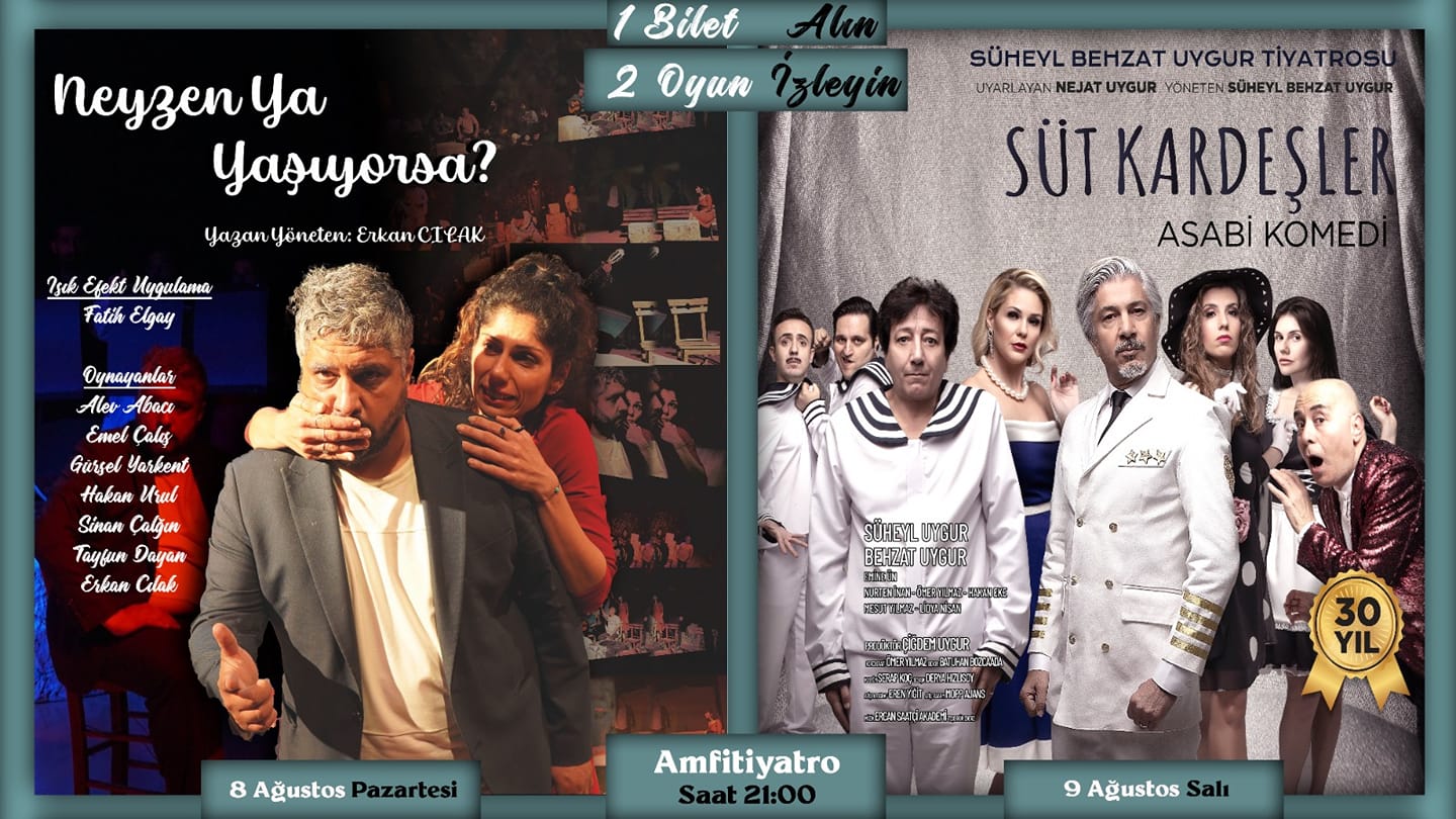 Ayvalık’ ta İki Oyuna Bir Bilet