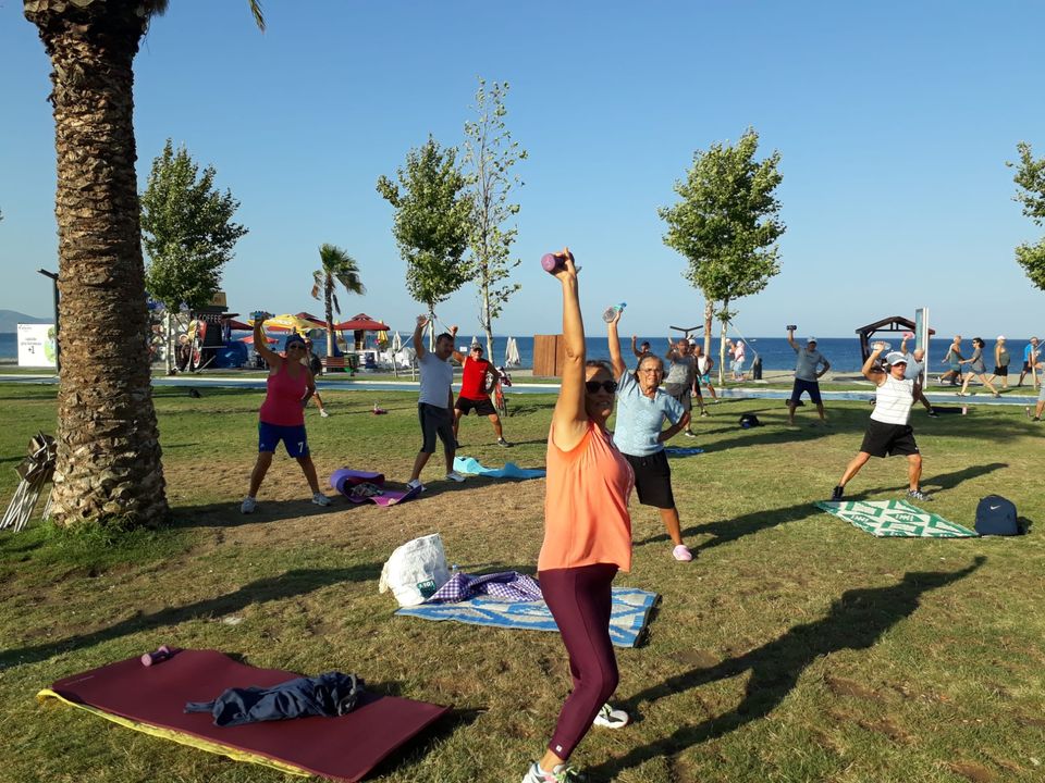 Altınkum Ve Akçay Mahallelerinde Sabah Sporu