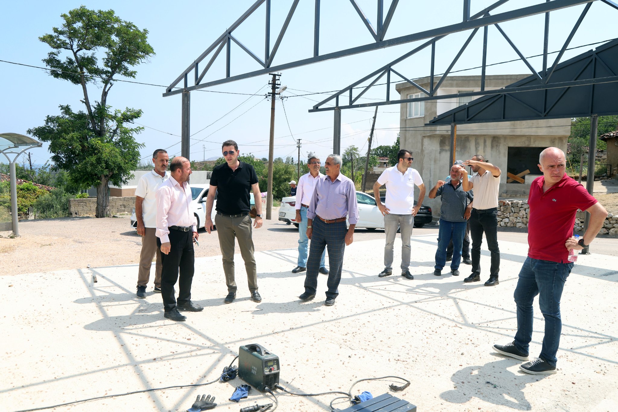 Başkan Tosun Proje Alanlarında İncelemelerde Bulundu