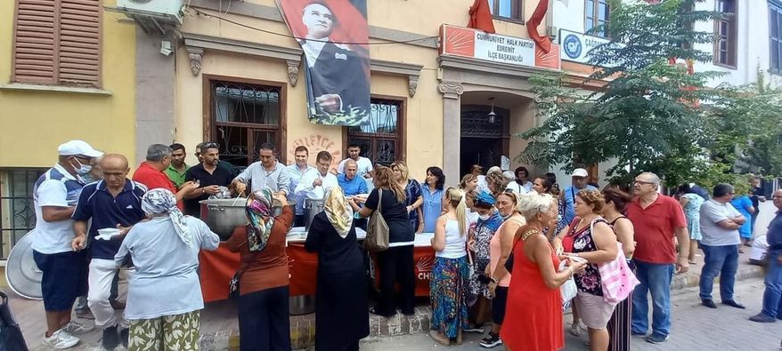 CHP İlçe Örgütünde Aşure Hayrı