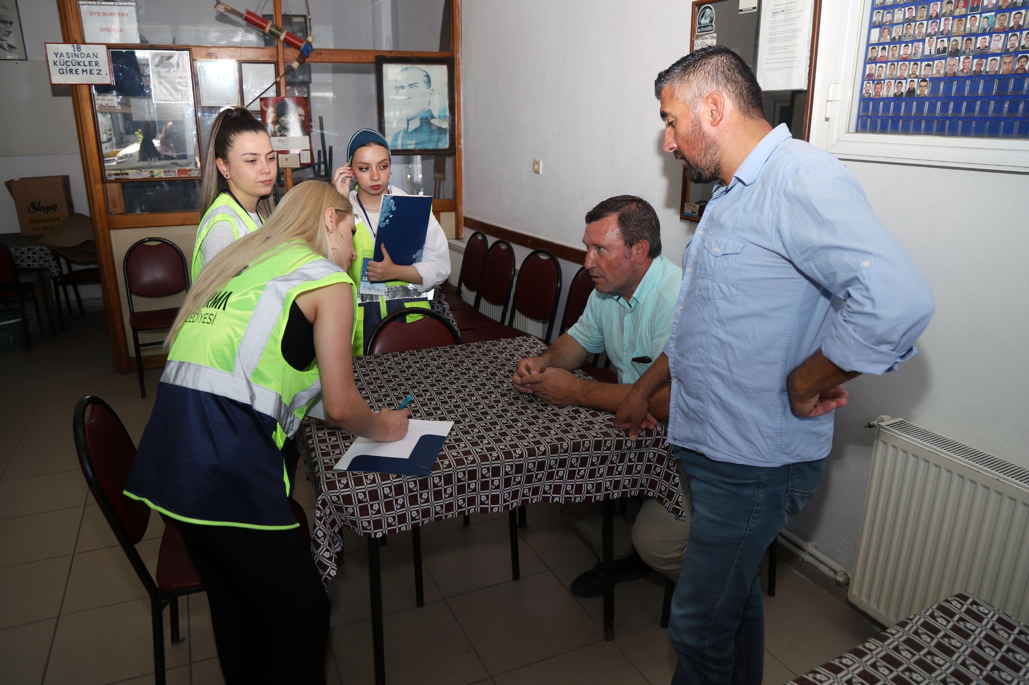 Bandırma Belediyesi Saha Çalışma Ekipleri Kurdu