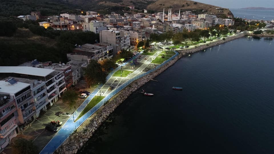 Erdek sahilleri cennetten bir köşe