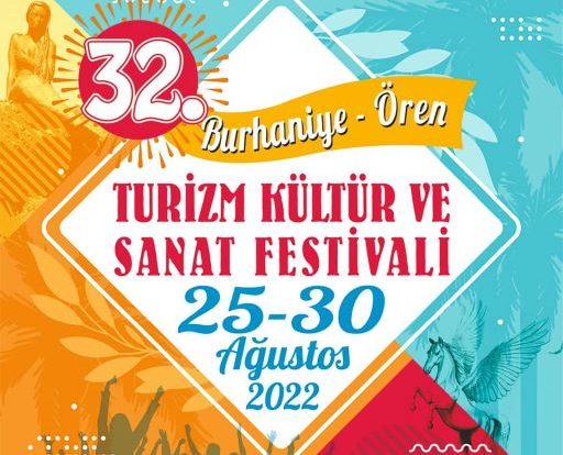 Burhaniye 32. Ören Turizm Kültür ve Sanat Festivali Başlıyor