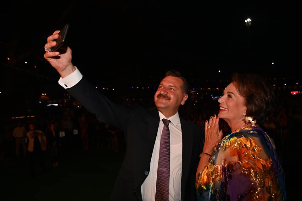 Açık havada sinema keyfi