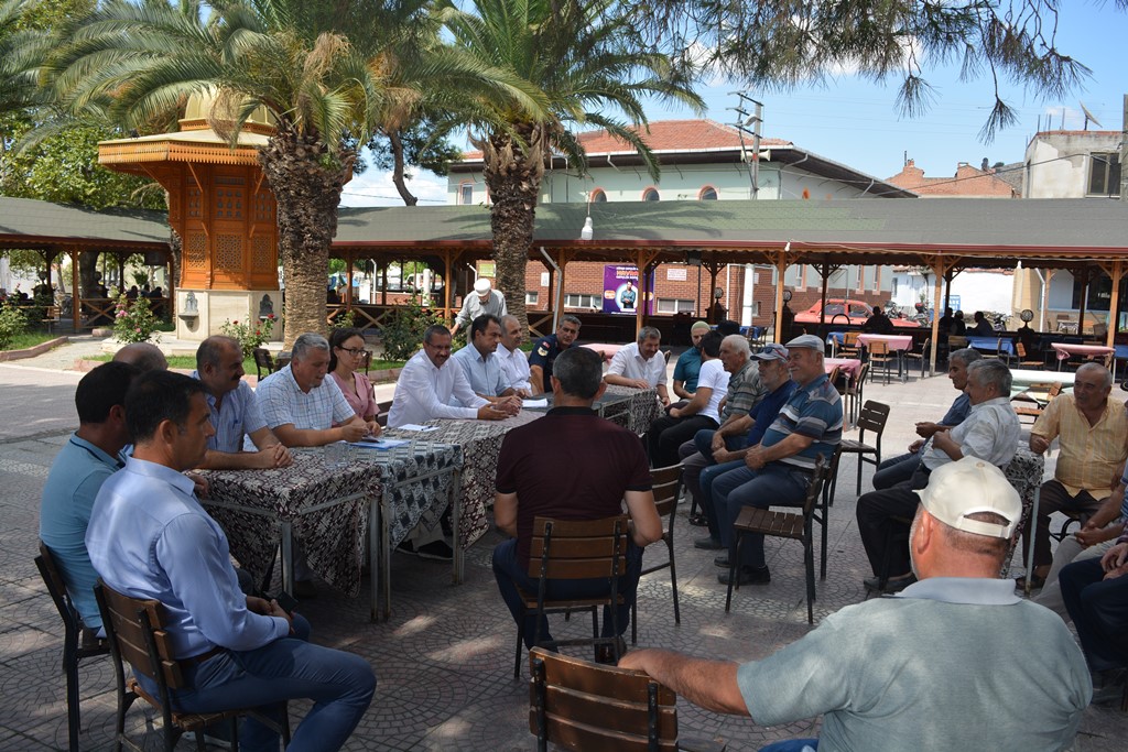 Kırsal Mahallelerde Halk Toplantılarına Başladı