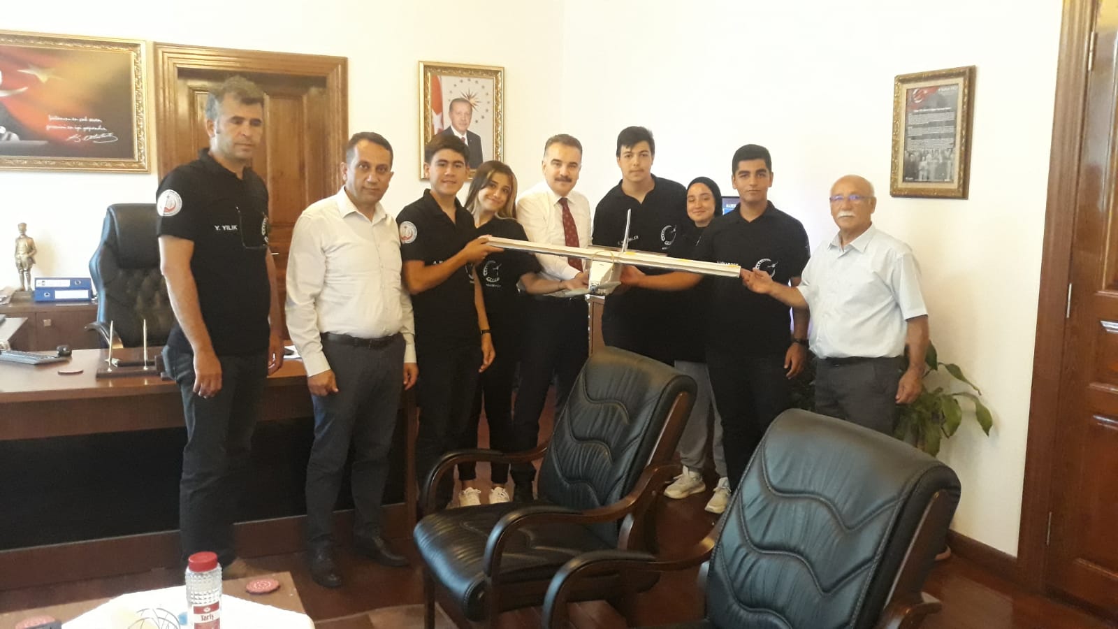 Teknofest 2022 Türkiye 2. si Kocaseyit Takımını Ağırladı