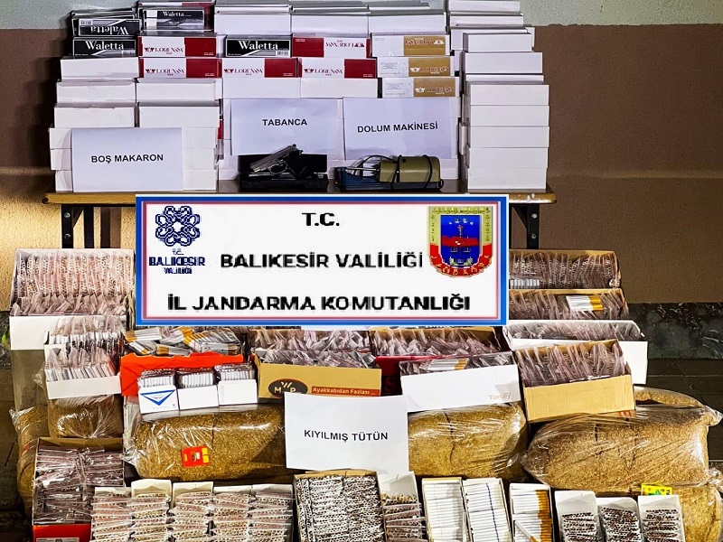 Kaçak Tütün Mamülü İmal Ve Ticareti Operasyonu