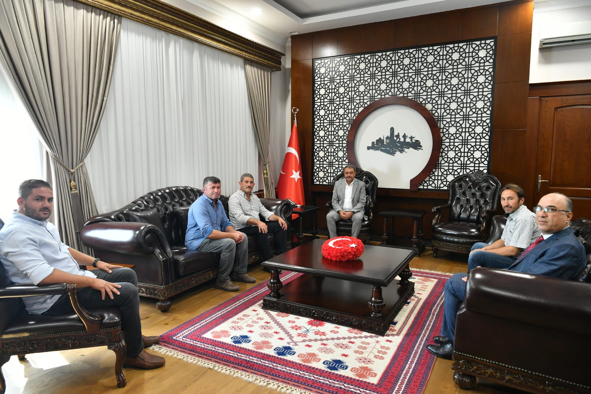 Muhtarlardan Vali Şıldak’a Ziyaret