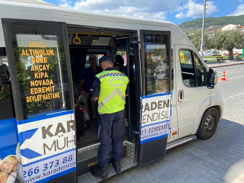 Sivil Denetim Personelince Toplu Taşıma Araçlarına Yönelik Denetim.