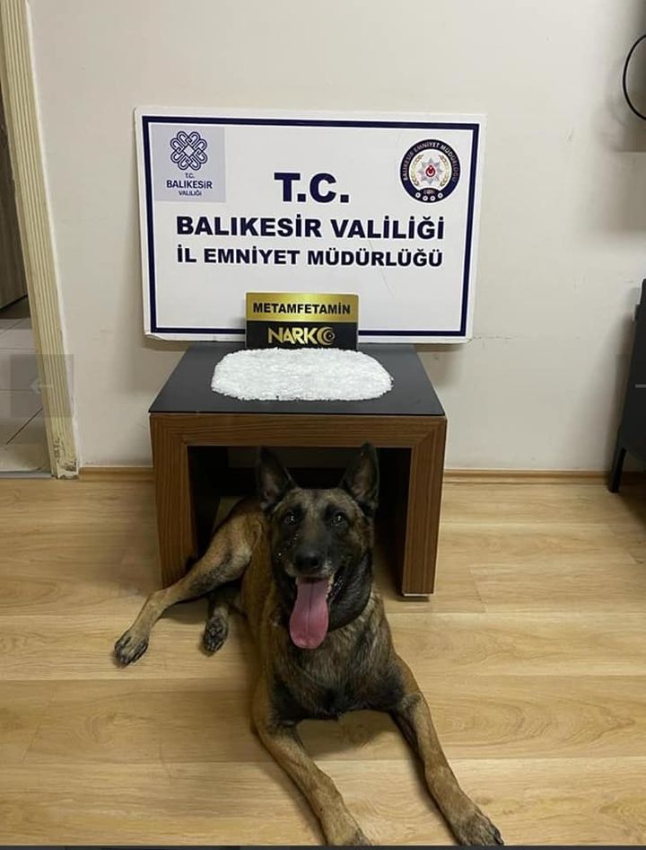 Edremit’te 500 gra yakın Metamfetamin Yakalandı