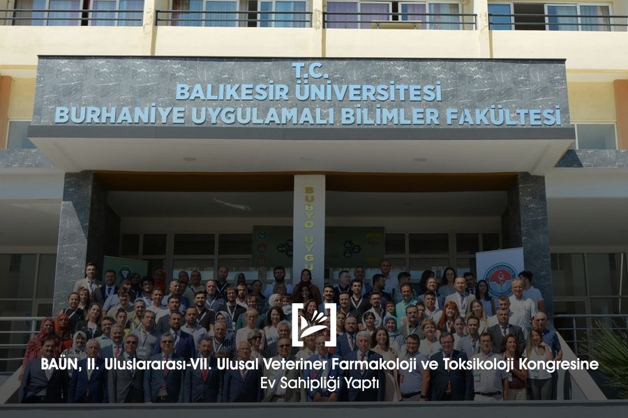 II. Uluslararası, VII. Ulusal Veteriner Farmakoloji ve Toksikoloji Kongresi