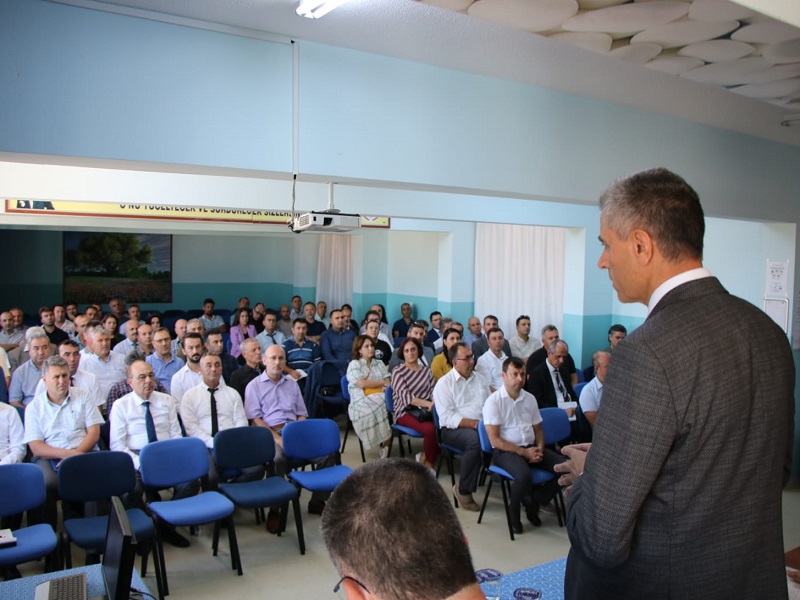 Eğitim Değerlendirme Toplantısı Yapıldı