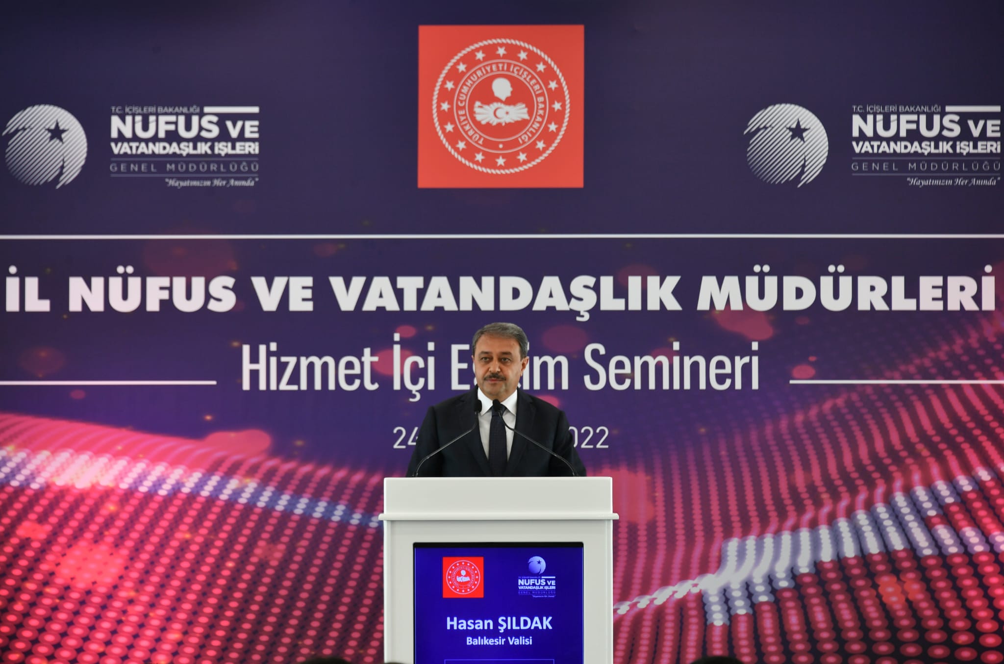 İl Nüfus Müdürleri Eğitim Semineri Gerçekleştirildi