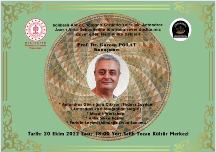 Antik Çağlarına Yolculuk Paneline Davet