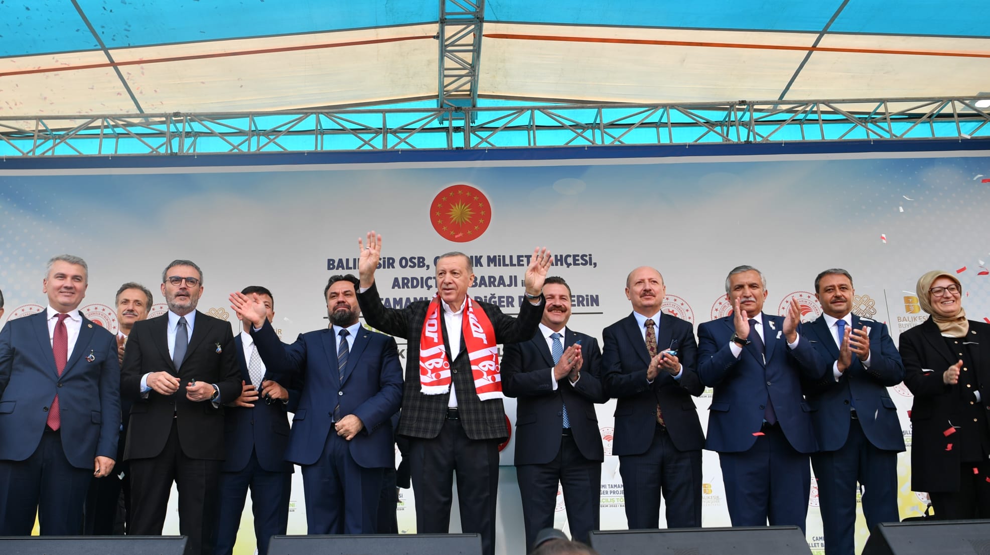 Cumhurbaşkanı Recep Tayyip Erdoğan Balıkesir’de