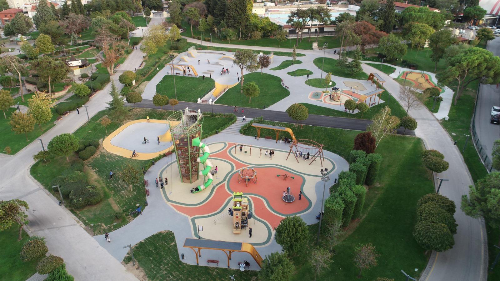 <br>Büyükşehir, Atatürk Parkı’nda Skate Park oluşturdu